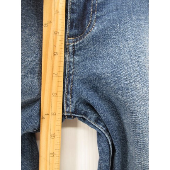 Kut From The Kloth Jeans 6 Straight Denim Pants Ripped Embroidered - Picture 4 of 13